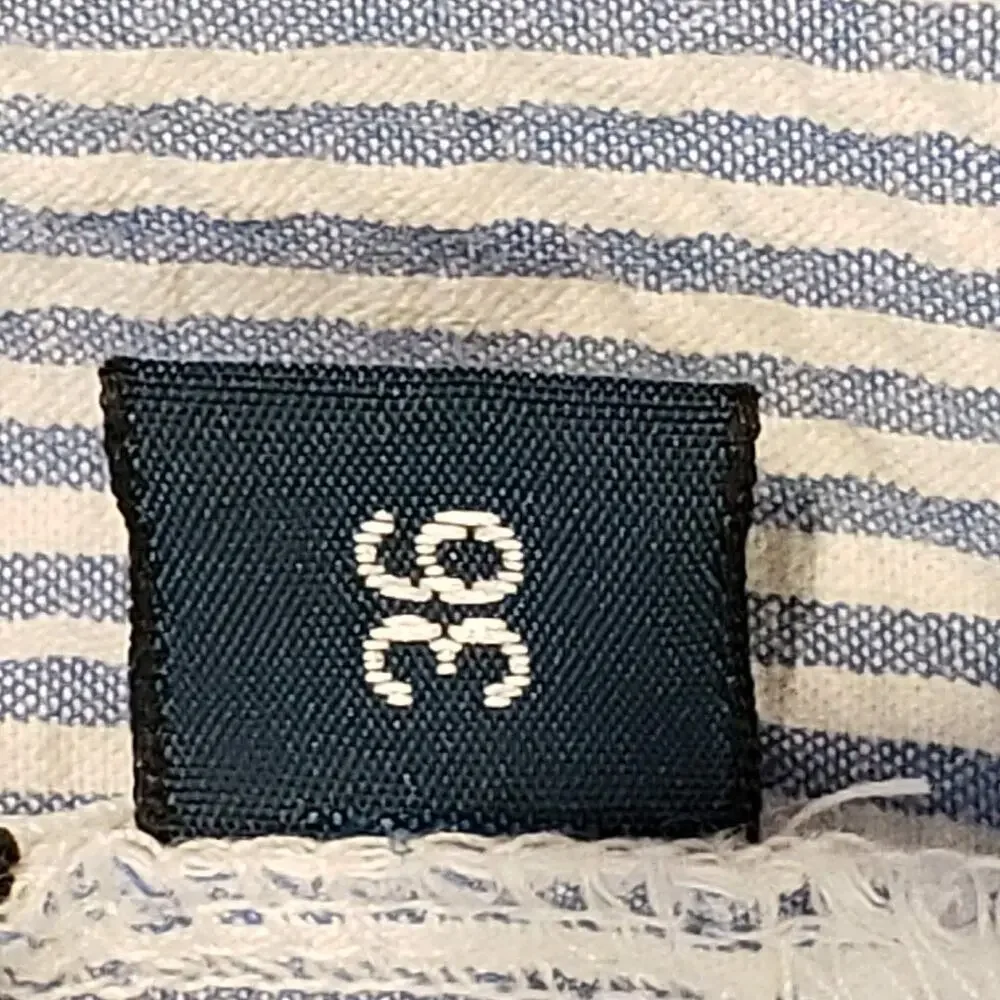 Polo Ralph Lauren Shorts Mens 36 Blue Seersucker Pleated Striped Summer Preppy